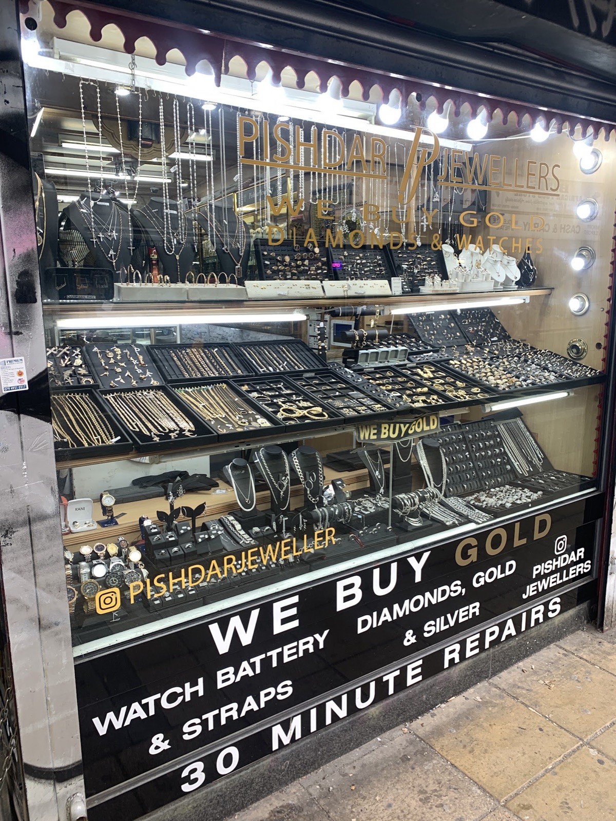 Pishdar Jewellery in Camberwell London
